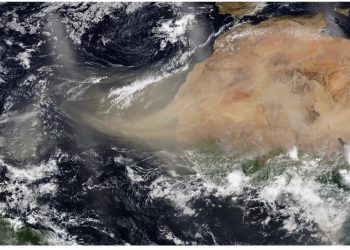 POLVO DEL SAHARA NO REPRESENTA RIESGO PARA LA POBLACIÓN