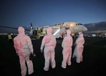 MÁS DE DOS MILLONES DE CUBREBOCAS LLEGARON AL AICM COMO PARTE DEL PUENTE AÉREO MÉXICO-CHINA