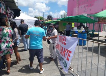 REABRE EL TIANGUIS DE LA 100 EN CANCÚN