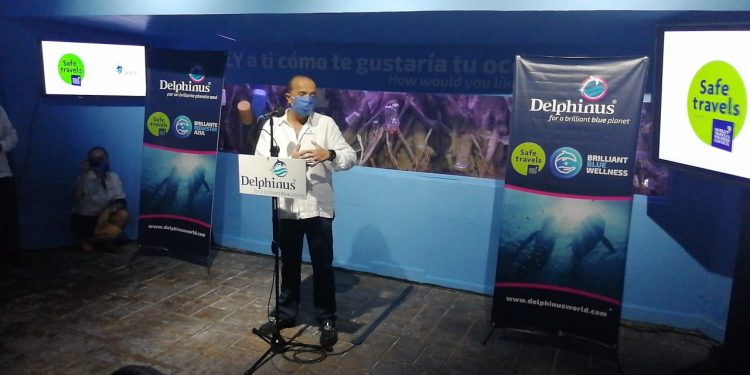 RE-APERTURAN ACUARIO INTERACTIVO DE CANCUN Y DELPHINUS RIVIERA MAYA CON CAMPAÑA PARA LOCALES EN APOYO A NUESTROS HÉROES DEL SECTOR SALUD.