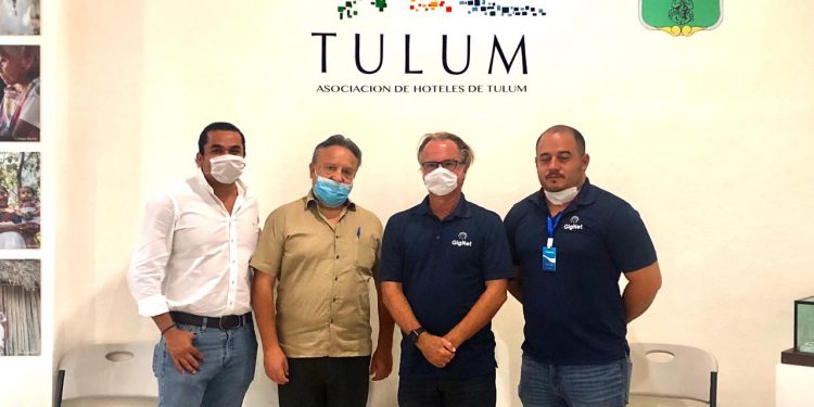 GIGNET COMPLETA LA INSTALACIÓN DE UNA RED DE BANDA ANCHA DE CABLE DE FIBRA ÓPTICA DE 14 KILÓMETROS DESDE EL CENTRO DE TULUM HASTA LA ZONA HOTELERA DE TULUM