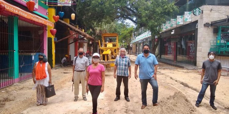 CONSTATAN SOCIEDAD CIVIL Y SECTOR EMPRESARIAL MODIFICACIONES A OBRAS DE REHABILITACIÓN DE LA ZONA TURÍSTICA