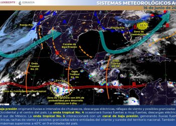 ONDA TROPICAL 5 TRAE LLUVIAS A QUINTANA ROO