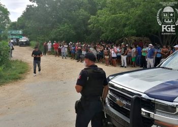 RECUPERA FGE DOS PREDIOS INVADIDOS EN LA LOCALIDAD DE AKUMAL