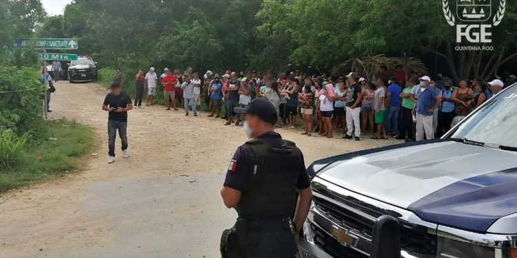 RECUPERA FGE DOS PREDIOS INVADIDOS EN LA LOCALIDAD DE AKUMAL