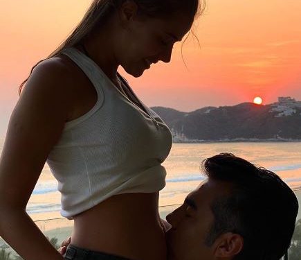 POR UN DESCUIDO DE OMAR CHAPARRO SE SUPO QUE ADRIÁN URIBE TENDRÁ UNA NIÑA.