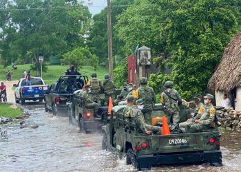 TROPAS DEL EJÉRCITO MEXICANO APLICAN EL PLAN DN-III-E EN YUCATÁN