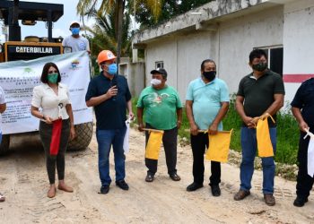 CONTINÚA EL ARRANQUE DE OBRA PÚBLICA EN EL MUNICIPIO.