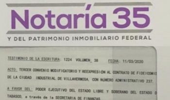 ADÁN: CON VOLUNTAD, INICIA ESCRITURACIÓN Y MUNICIPALIZACIÓN DE CIUDAD INDUSTRIAL