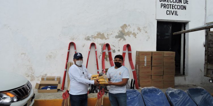 AYUNTAMIENTOS RECIBEN HERRAMIENTAS PARA ATENDER AFECTACIONES POR CRISTÓBAL