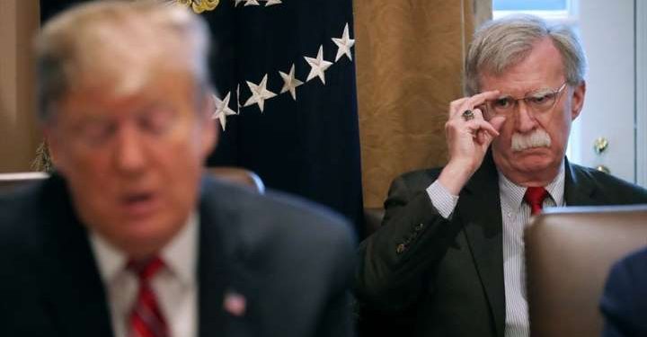 BOLTON PAGARÁ UN ALTO PRECIO: DONALD TRUMP