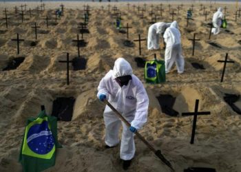 BRASIL YA ES EL SEGUNDO PAÍS CON MÁS MUERTOS POR COVID-19