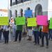 CON PROTESTA EN PALACIO DE GOBIERNO AMBULANTES DE OCUILTZAPOTLÁN PIDEN SE LES PERMITA VOLVER A TRABAJAR