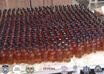 DESMANTELAN FÁBRICA CLANDESTINA DE ALCOHOL EN MORELOS