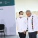 EL PRESIDENTE ANDRÉS MANUEL LÓPEZ OBRADOR Y MAURICIO VILA DOSAL DAN EL BANDERAZO DE INICIO DE LA CONSTRUCCIÓN DEL TREN MAYA EN YUCATÁN