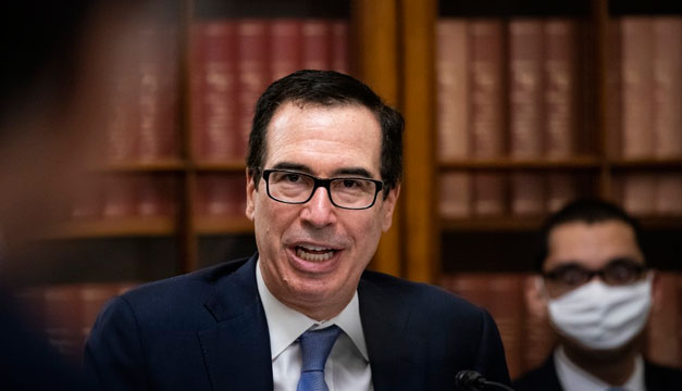 EU NO CERRARÁ SU ECONOMÍA SI HAY SEGUNDA OLA DE COVID-19: SECRETARIO DEL TESORO