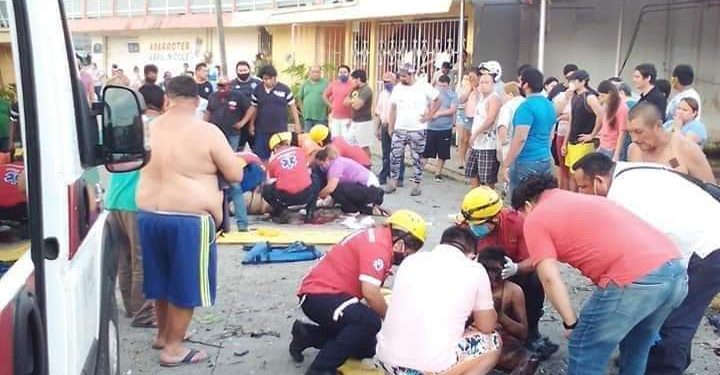 PROCESIÓN RELIGIOSA EN MACUSPANA, TABASCO ACABA EN TRAGEDIA