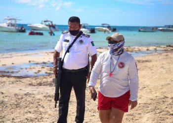 PLAYAS DE ISLA MUJERES PERMANECEN CERRADAS PARA TODOS