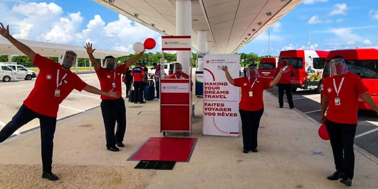 AIR CANADA RETOMA SUS VUELOS A CANCÚN