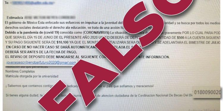 ARRECIAN INTENTOS DE EXTORSIÓN A BENEFICIARIOS DE LAS BECAS BENITO JUÁREZ