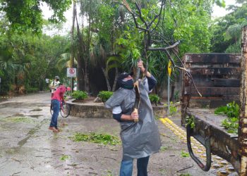 ATIENDE GOBIERNO DE LAURA BERISTAIN AFECTACIÓN POR LLUVIAS ANTE PASO DE “CRISTÓBAL”