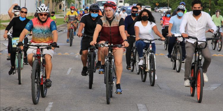 IMPULSAN DESARROLLO DE CICLOVÍA EN PLAYA DEL CARMEN