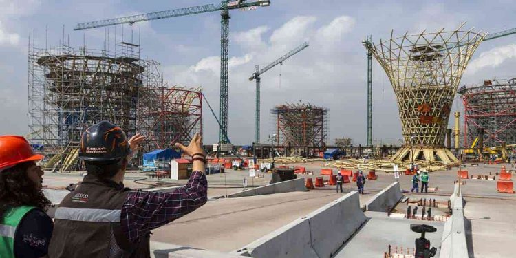 LANZAN LICITACIÓN PARA VENDER EL ACERO DEL AEROPUERTO DE TEXCOCO