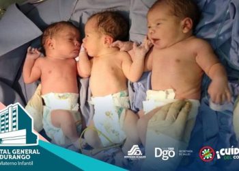 MUJER EN DURANGO DA LUZ A TRILLIZOS; SOLO ESPERABA DOS BEBÉS