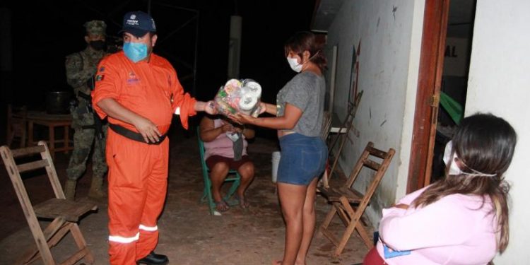 MÁS DE MIL PERSONAS PERMANECEN EN ALBERGUES, TRAS EL PASO DE CRISTÓBAL