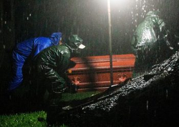 NICARAGUA REALIZA «ENTIERROS EXPRÉS» POR LA NOCHE EN PLENA PANDEMIA
