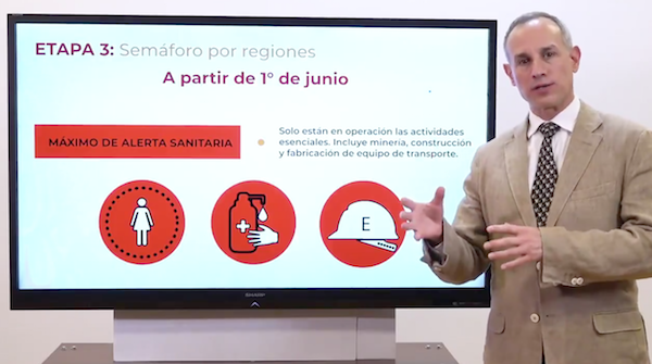 NO ES MOMENTO DE REGRESAR AL ESPACIO PÚBLICO: LÓPEZ GATELL