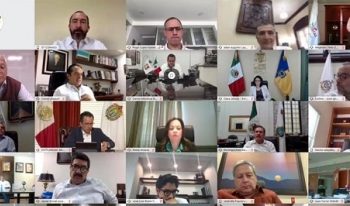 PARTICIPA ADÁN AUGUSTO EN REUNIÓN VIRTUAL CON SEGOB PARA ANALIZAR ASPECTOS DEL COVID-19