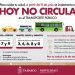 PIDE SEMOVI A TRANSPORTISTAS Y CIUDADANOS RESPETAR EL ‘HOY NO CIRCULA’