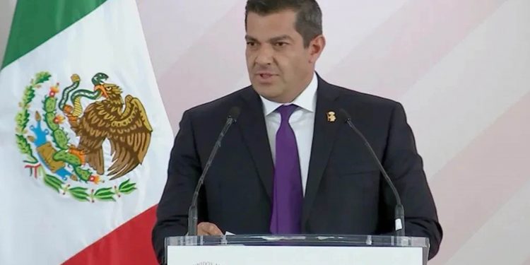 RICARDO PERALTA VUELVE A SEGOB TRAS DAR POSITIVO A COVID-19