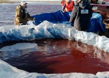 RUSIA SE MOVILIZA POR DERRAME DE COMBUSTIBLE EN EL ÁRTICO