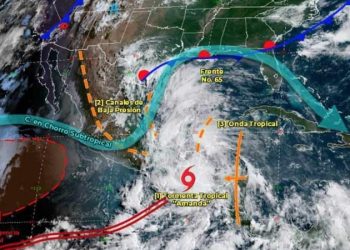 SE FORMA TORMENTA TROPICAL «AMANDA» EN GUATEMALA Y AVANZA HACIA MÉXICO