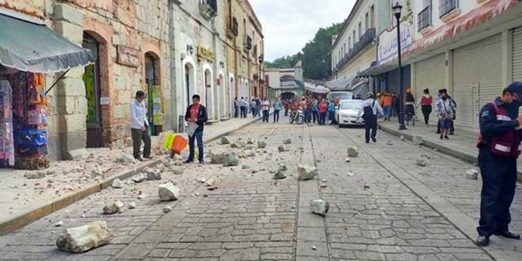 SISMO EN OAXACA DEJA UN MUERTO