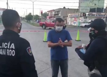 INSTALAN FILTRO SANITARIO EN MERCADO DE CHETUMAL