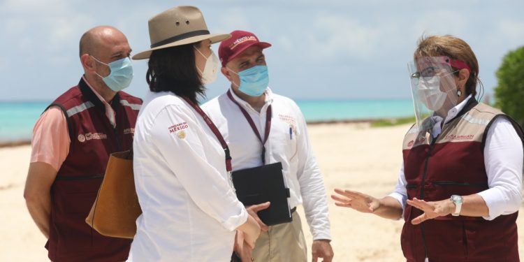 JUNTOS GOBIERNO FEDERAL Y MUNICIPAL DEVOLVEREMOS LAS PLAYAS AL PUEBLO: LAURA BERISTAIN