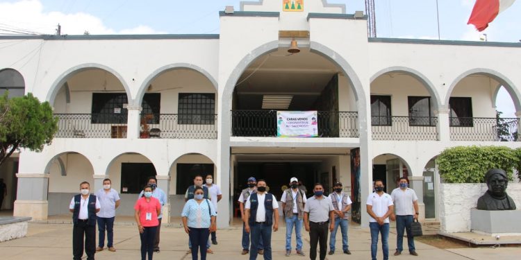 UNEN ESFUERZOS PARA CERRARLE EL PASO AL CORONAVIRUS EN JOSÉ MARÍA MORELOS