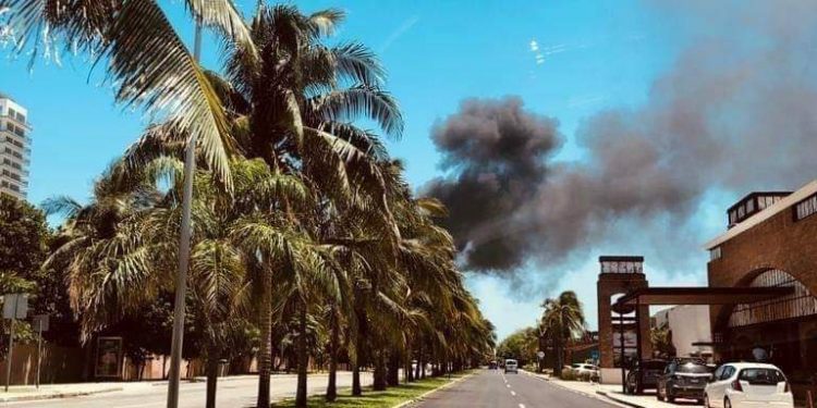 REPORTAN INCENDIO EN HOTEL DE LA ZONA HOTELERA