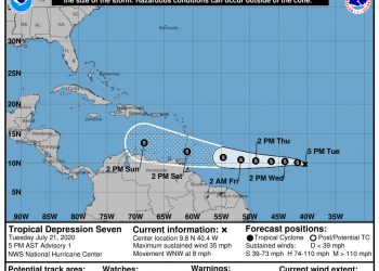 ´SE ACTIVA EL ATLÁNTICO TROPICAL´:  ES OFICIAL NACE LA DEPRESIÓN TROPICAL #7