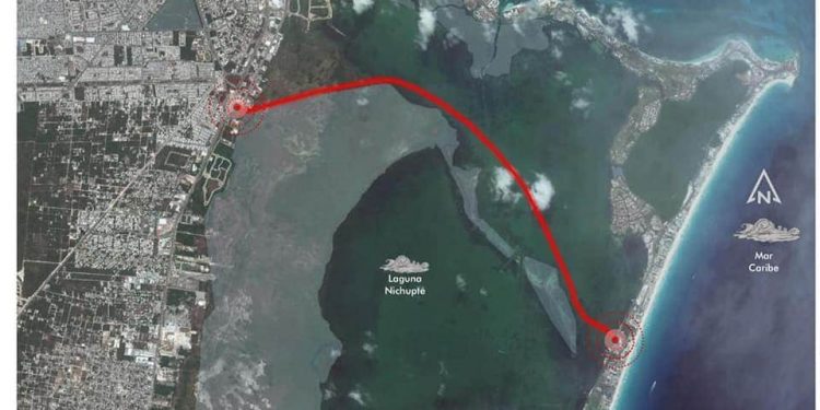 OBRA DEL PUENTE VEHÍCULAR NICHUPTÉ  GENERARÁ 5 MIL EMPLEOS