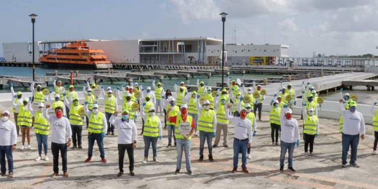 EN COZUMEL «SE PONEN TRUCHA EN LA LUCHA» ANTE EL COVID-19