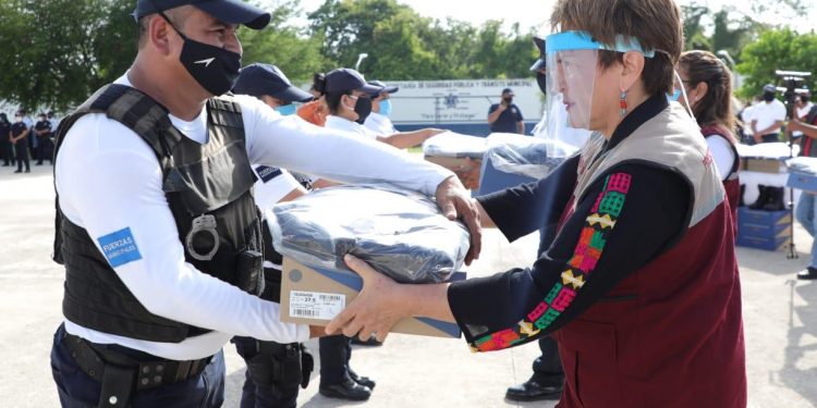 POLICÍA DE SOLIDARIDAD SE FORTALECE PARA TU SEGURIDAD: LAURA BERISTAIN