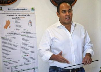 CONTINÚA ISLA MUJERES EN COLOR NARANJA DE ACUERDO AL SEMÁFORO ESTATAL