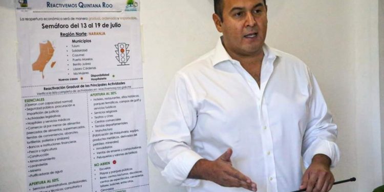 CONTINÚA ISLA MUJERES EN COLOR NARANJA DE ACUERDO AL SEMÁFORO ESTATAL