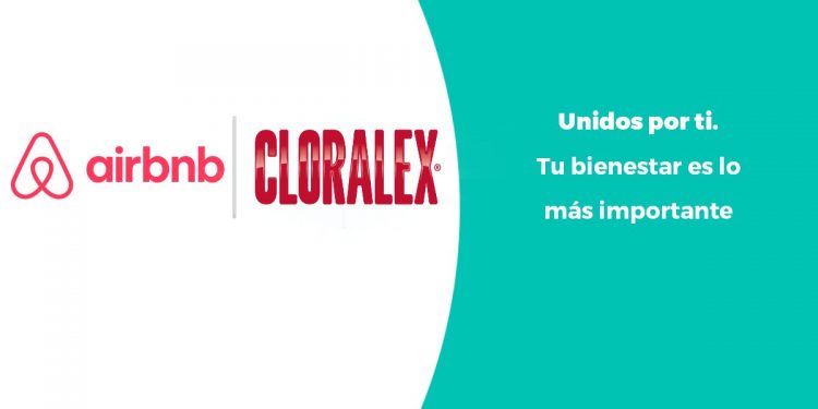 AIRBNB Y CLORALEX SIGNAN ALIANZA
