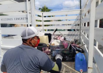 RECOLECTAN SEIS TONELADAS DE DESECHOS EN COZUMEL