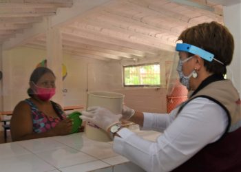 SISTEMA DIF MUNICIPAL REFUERZA MEDIDAS SANITARIAS EN COMEDORES SOLIDARIOS